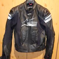 Giacca Alpinestars in pelle tg. 48 come nuova 