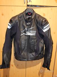 Giacca Alpinestars in pelle tg. 48 come nuova 