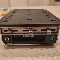 autoradio panavox a cassetta per auto d'epoca 