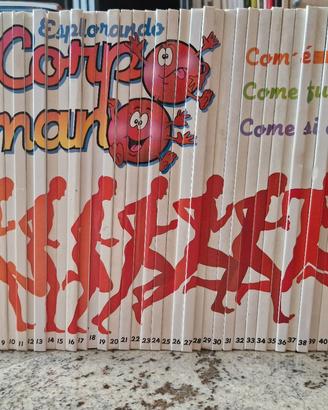 collezione esplorando il corpo umano
