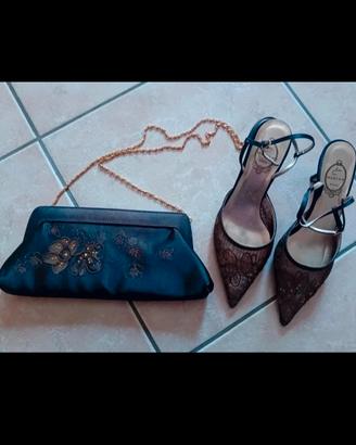 Scarpe eleganti Marian con pochette