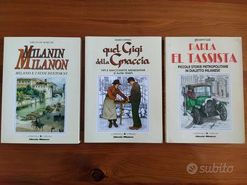 Lotto 3 Libri Milanesi