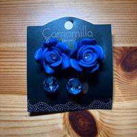 Orecchini donna Camilla Milano pendenti con fiori 