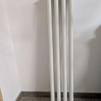 Radiatore tubolare bianco 3 colonne 4 elementi