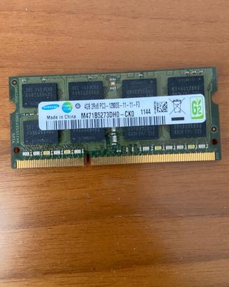 SODIMM RAM Samsung, 2x 4 GB DD3 2Rx8 PC3 12800S