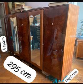 Camera da letto matrimoniale anni 1950