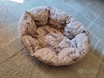 cuccia e trasportino gatto