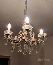 Lampadario in cristallo