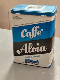 Blocco scatole vintage da collezione in latta