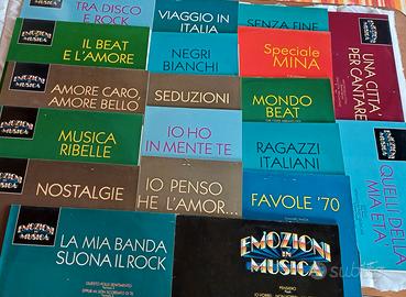 19 dischi vinile 33 giri Emozioni in Musica