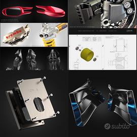 Designer CAD Progettista CAM CNC Fresa