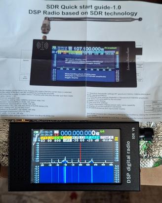 Ricevitore radio SDR 101 portatile DSP da 4,3 poll