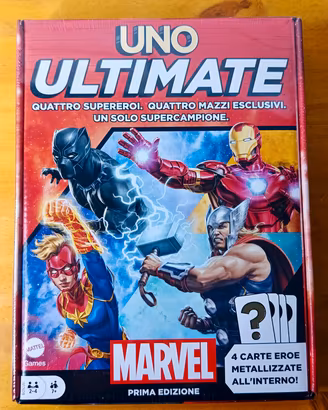 Mattel Games UNO Ultimate Marvel