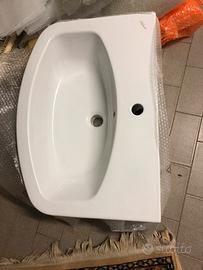 Lavandino in ceramica dolomite