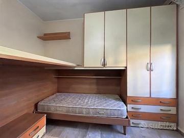 Cameretta completa Moretti Compact con 2 letti