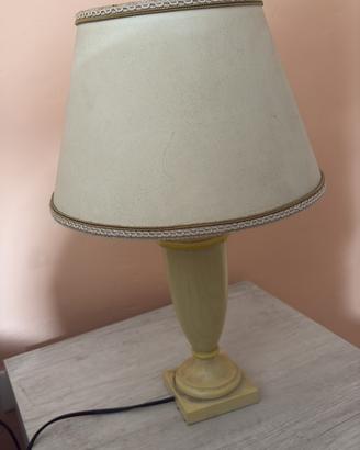 Due lampade da comodino vintage