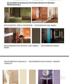 rivestimenti  per bagno