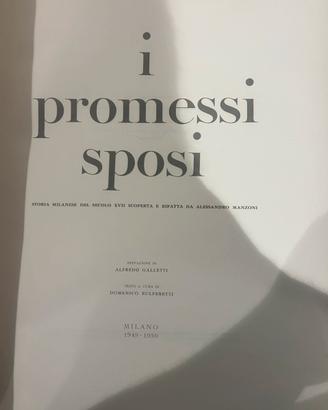 PROMESSI SPOSI GUSTAVINO - 1949 - RARISSIMA