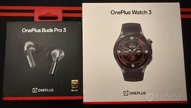 Kit Oneplus (watch 3 + buds pro 3)