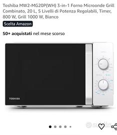 MICROONDE TOSHIBA IMBALLATO