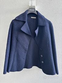 Giacca blu lana Krizia Poi