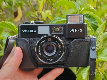  Yashica MF-2 35mm Fotocamera Vintage