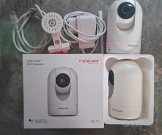 2 Telecamere WiFi Foscam R2M FHD 1080p.