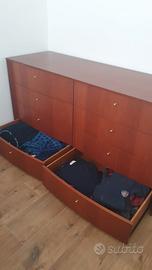 Cassettiera/comò con 8 cassetti 