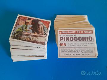 Mancolista figurine Le avventure di Pinocchio 1972