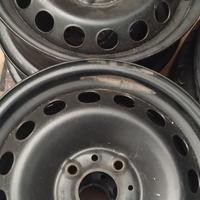 4 Cerchi in ferro 4 fori 1/2J x14 ET35 Eur 70

