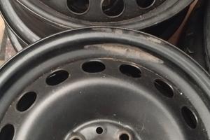 4 Cerchi in ferro 4 fori 1/2J x14 ET35 Eur 70

