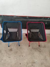 Sedie da  campeggio ripiegabili salva spazio