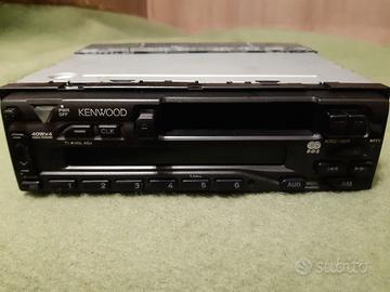 Autoradio Kenwood lettore cassette RDS frontalino