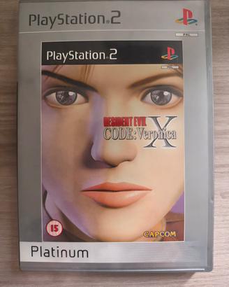 Resident evil code: Veronica x ps2