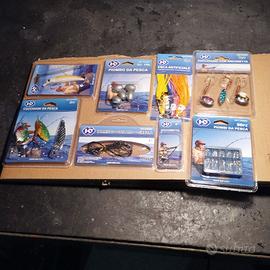 Serie di accessori per la pesca
