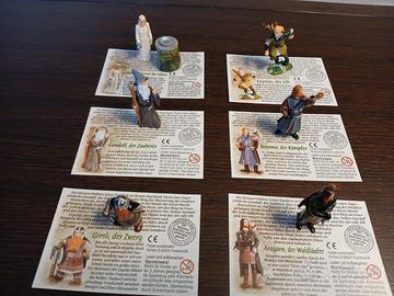 Sorpresine Kinder - Trilogia SIGNORE DEGLI ANELLI