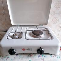 Fornello a gas 2 fuochi