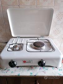 Fornello a gas 2 fuochi