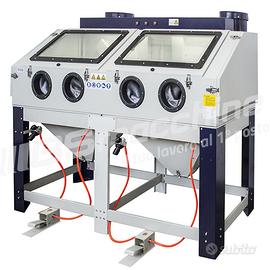 Sabbiatrice doppia cabinata SOGI S-400 aspiratori