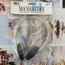 Cuffie Chat Call Lavoro Stereo PC Notebook Mic 3.5