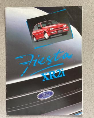 BROCHURE FORD FIESTA XR2i