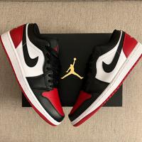 🔴AIR JORDAN 1 LOW “BRED TOE”⚫️