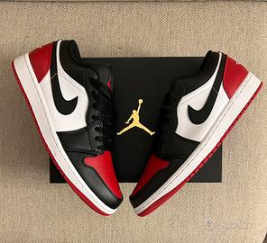 🔴AIR JORDAN 1 LOW “BRED TOE”⚫️