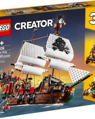 Lego 31109 - Galeone dei Pirati (3 in 1)