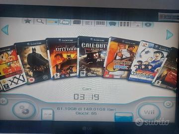 wii con tutto  plug and play