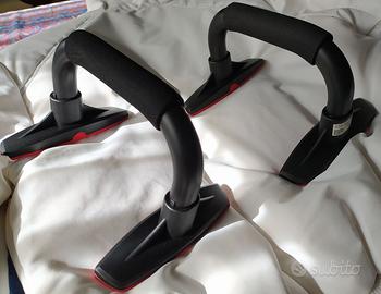 Maniglie (Crivit) da terra per pigamenti, fitness