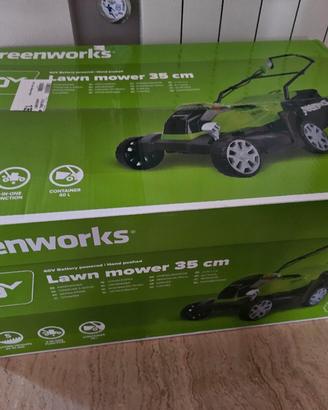tagliaerba a batteria greenworks 40v 