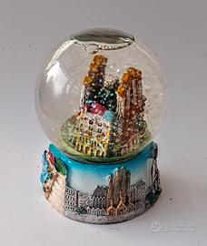 Palla di neve H cm 9