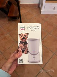 Lavazampe elettrico per cani 