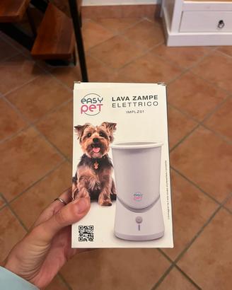Lavazampe elettrico per cani 